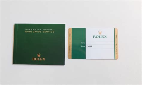 rolex watch warranty explained